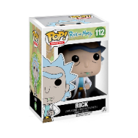 פופ בובת ריק ומורטי  ריק עם בקבוק - POP  Rick and Morty Rick Sanchez #112