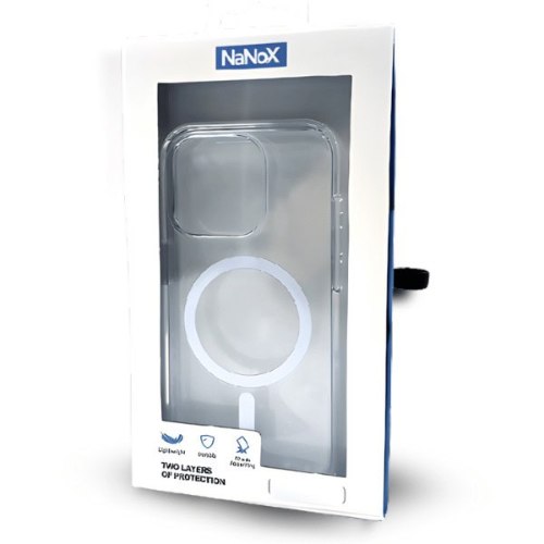 כיסוי אחורי סליקון קשיח לאייפון NANOX לאייפון MAX 16