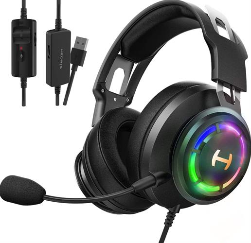 אוזניות קשת עם חיבור USB לגיימינג Edifier G35 Gaming 7.1 Headphones with NC 50mm