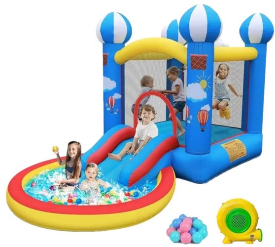 מתקן מתנפח לגינה טירת הכדורים מבית מירה ג'אמפ Mirajump MJ68