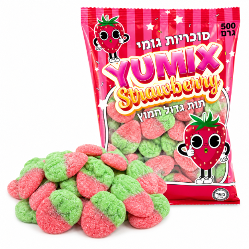 יומיקס 500 גר' - תות גדול חמוץ
