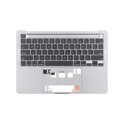החלפת מקלדת למק כולל חיפוי עליון MacBook Pro 13-Inch 2020 A2289 Topcase US Keyboard