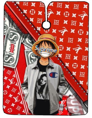 חלוק למסתפר Monkey D. Luffy מבית הושיאייר