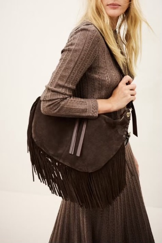 Bag xl frimges suede swing