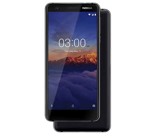 סמארטפון Nokia 3.1 16GB בצבע שחור - שנה אחריות היבואן הרשמי