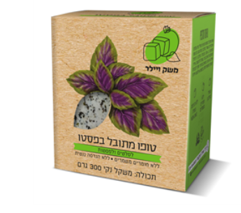 טופו בטעם פסטו 300 גרם - משק ויילר