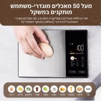 משקל-דיגיטלי-חכם-אפליקציה-גירעון-קלורי-תזונה-בריאה-חיטוב-הבטן