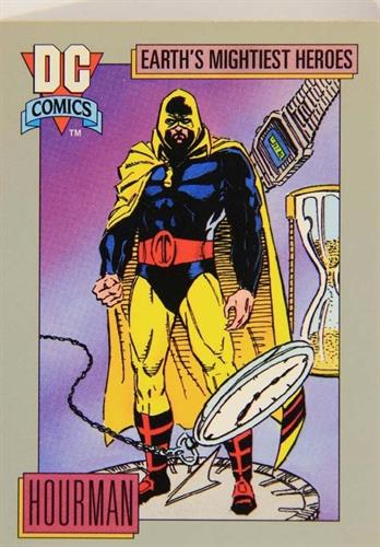 קלף בודד די.סי קומיקס DC Comics - Hourman's Strength-Augmenting Skin Patches - Earth's Mightiest Heroes - 57