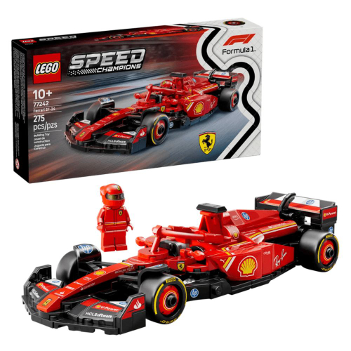 לגו ספיד - מכונית מרוץ - LEGO 77242 Speed Champions Ferrari SF-24