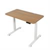 לבן אלון - שולחן עמידה חשמלי מתכוונן חד מנועי Comfortly S1