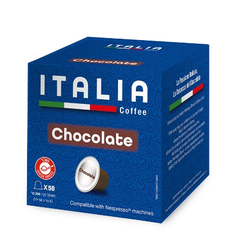קפסולות שוקולטה ITALIA