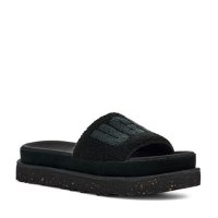 UGG Laton Black Terry כפכפי נשים - שחור