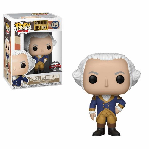 בובת פופ ג'ורג' ושינגטון 09 POP Funko American History George Washinton