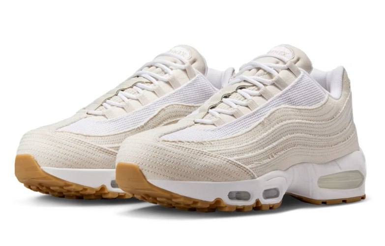 נעלי נייק Nike AIR MAX 95 לבן בז'