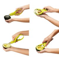 כלי לאבוקדו ארבע פעולות Mr. Avocado
