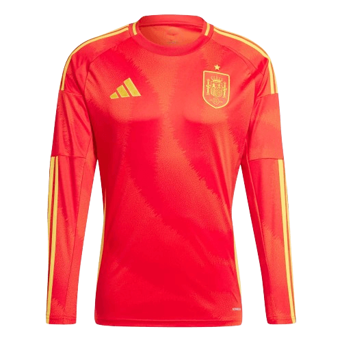 חולצת נבחרת ספרד בית 2024 שרוול ארוך