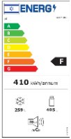 מקרר 4 דלתות 664 ליטר LG דגם GR-B718MB אל ג'י