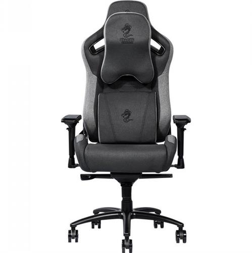 כסא גיימינג Dragon GT DLX שחור/אפור בד