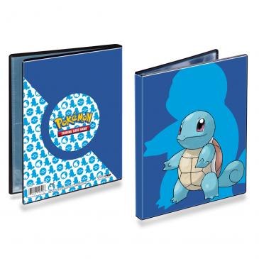 אלבום לקלפי פוקימון מעוצב 80 קלפים Ultra Pro Portfolio Pokemon Squirtle 2020 4-Pocket