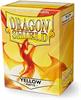 צהוב - סליבים מגנים Dragon Shield Matte לקלפים סטנדרטיים – 100 יחידות | מגוון צבעים לבחירה