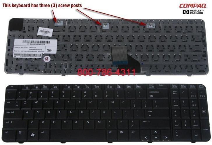 החלפת מקלדת למחשב נייד HP Pavilion G60 keyboard with numeric keypad