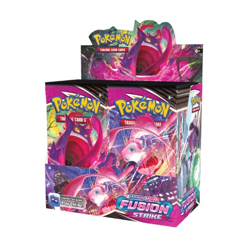 קלפי פוקימון בוסטר בוקס 2021 Pokémon TCG: Sword & Shield 8 Fusion Strike Booster Box