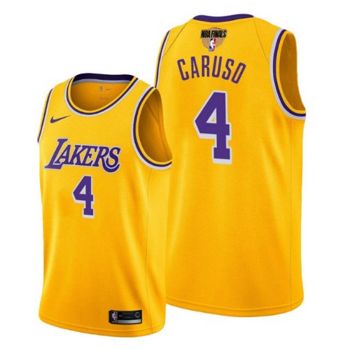 גופיית NBA לוס אנג'לס לייקרס צהובה - Alex Caruso
