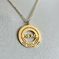 שרשרת לאמא עם שמות הילדים