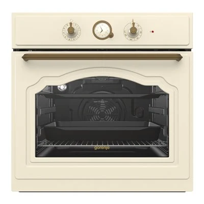 תנור בנוי גורניה רטרו 60 שחור GORENJE BO7732CLI