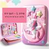 דגם ירח מידה L - קלמר חד קרן קשיח 3D