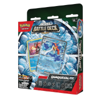 Pokemon TCG: Quaquaval ex Deluxe Battle Deck 2023 חבילת באטל