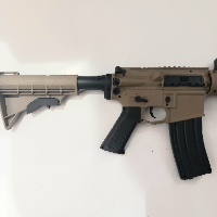 רובה ג'ל חשמלי אוטומט נטען  גודל 87 ס''מ - M16 A1 SUBMACHINE GUN