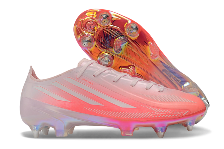 נעלי כדורגל אדידס Adidas SG X SPEEDPORTAL ורוד לבן