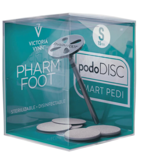 Pharm Foot PODO DISC | דיסק מתכת לפדיקור מקצועי ופודיאטריה - מידה S