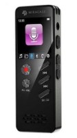 טייפ מנהלים Miracase MVR2000 32GB – מכשיר הקלטה שחור עם מסך מואר וכפתורי שליטה מרובים
