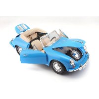 דגם מכונית פורשה 356B קבריולט 1:18 1961 BBurago Porsche 356B Cabriolet