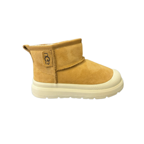 Ultra Mini Weather Hybrid ankle boots Beige Brown‏ - נעלי האג ילדים