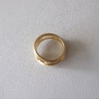 טבעת גותית מרשימה מזהב 14K