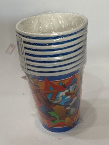 כוסות נייר  8 יח מיקי מאוס והחברים
