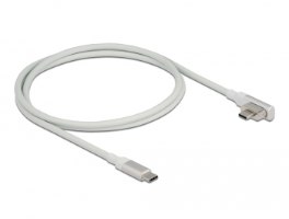 כבל מסך Delock Thunderbolt 3 USB-C Magnetic Cable 4K 60 Hz  angled 1.20 m
