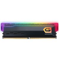 זיכרון למחשב נייח GeIL DDR5 16GB 6000 CL36 ORION V RGB AMD Edition בצבע אפור