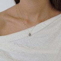 שרשרת חוליות זהב 14 קראט דגם מרינר