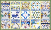 72 ס"מ על 120 ס"מ - שטיח PVC דגם פירנצה 287