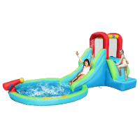 הפי הופ - מגלשת מים עם בריכה לפעוטות - HAPPY HOP 9452