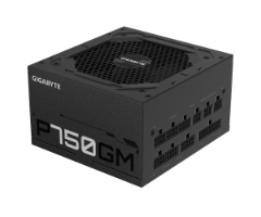 ספק כח 80 PLUS GOLD FULL MODULAR 12CM FAN GIGABYTE P750GM ATX