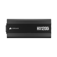ספק כוח Corsair HX1200I 1200W Platinum Fully Modular – מארז יחיד בצבע אפור כהה עם כיתוב לבן