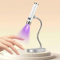 פנס UV/LED מקצועי עם חיישן – לקיבוע ראשוני של טיפסים הפוכים - צבע לבן