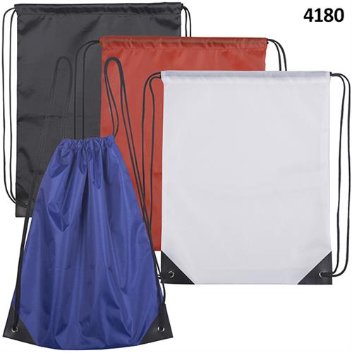 תיק גב שרוכים עם  פינות PU שחור לחיזוק 41X34ס"מ דגם 4180