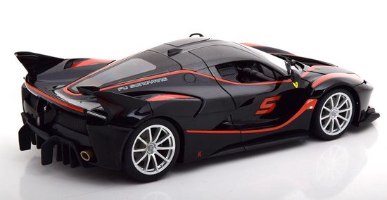 דגם מכונית בוראגו פרארי שחורה Bburago Ferrari FXX-K 1:18