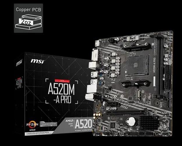 לוח אם MSI A520M-A PRO